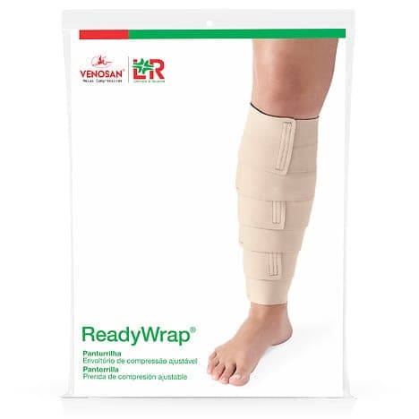 Envoltório de compressão ReadyWrap para panturrilha, bege